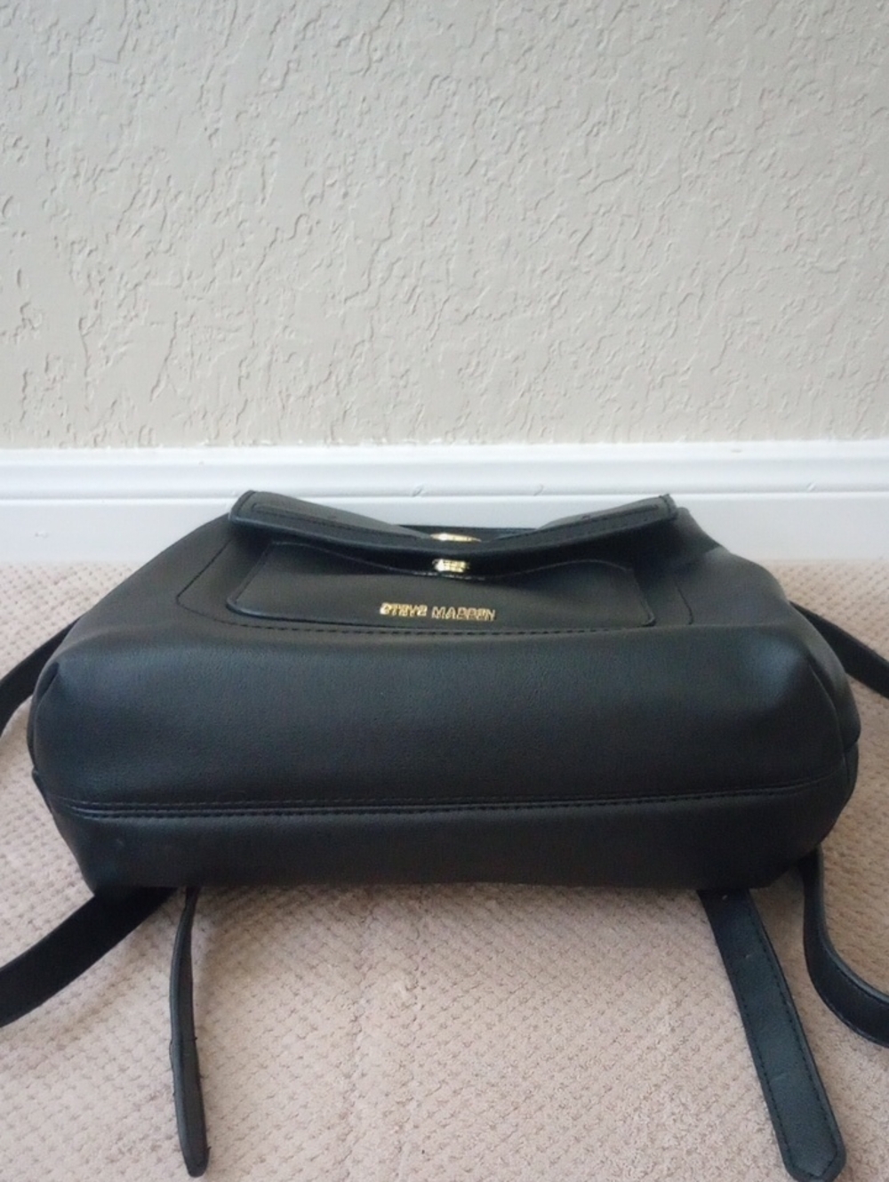 Steve Madden Black Backpack - Picture 9 of 11